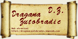Dragana Žutobradić vizit kartica